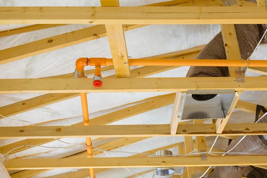 Home fire sprinkler system