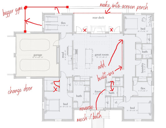 Customizing a House Plan
