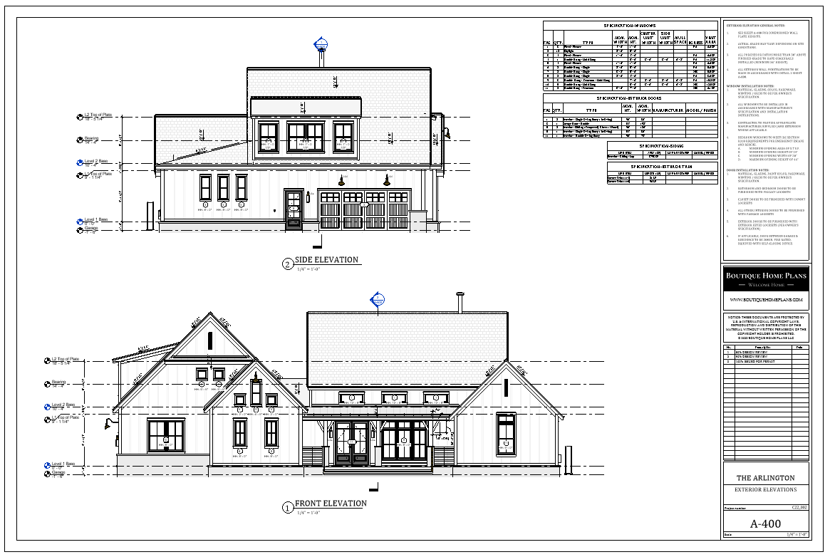 Building Elevation Plan
