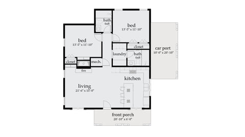 Mill Creek - House Plan
