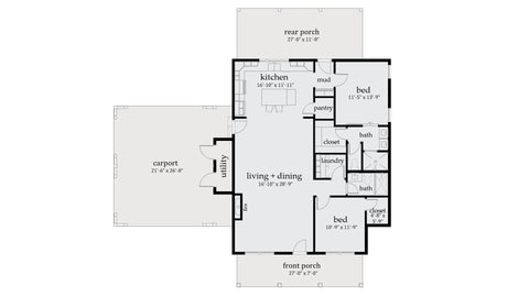 Valley View - House Plan