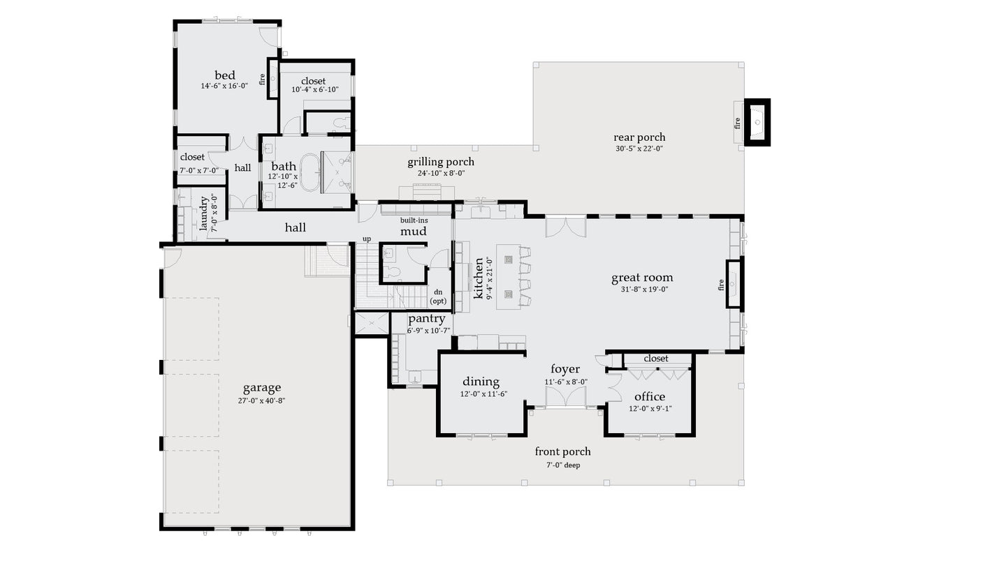 Rockport - House Plan – Boutique Home Plans