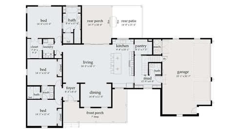 Mill Ridge - House Plan