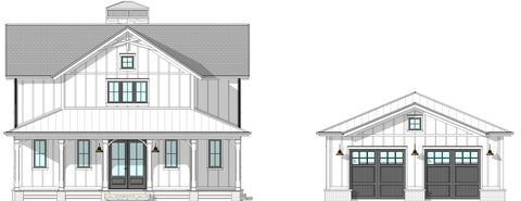 Cross Gable - House Plan