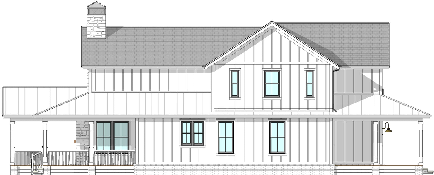 Cross Gable - House Plan – Boutique Home Plans