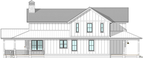 Cross Gable - House Plan