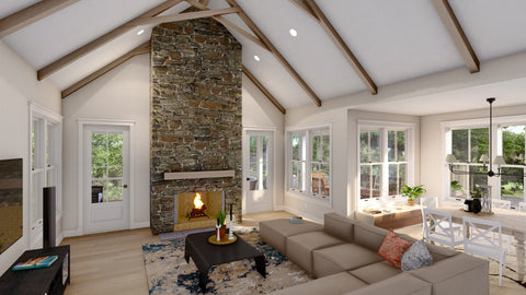 Cross Gable - House Plan