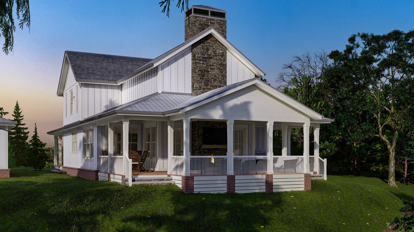 Cross Gable - House Plan – Boutique Home Plans