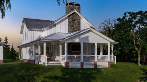 Cross Gable - House Plan