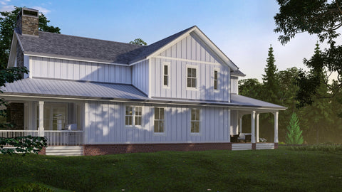 Cross Gable - House Plan