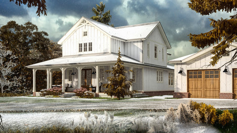Cross Gable - House Plan