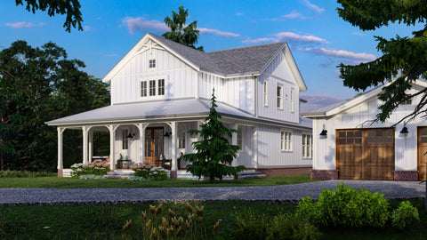 Cross Gable - House Plan