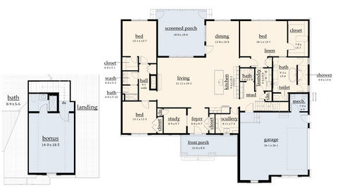 Ellsworth - House Plan