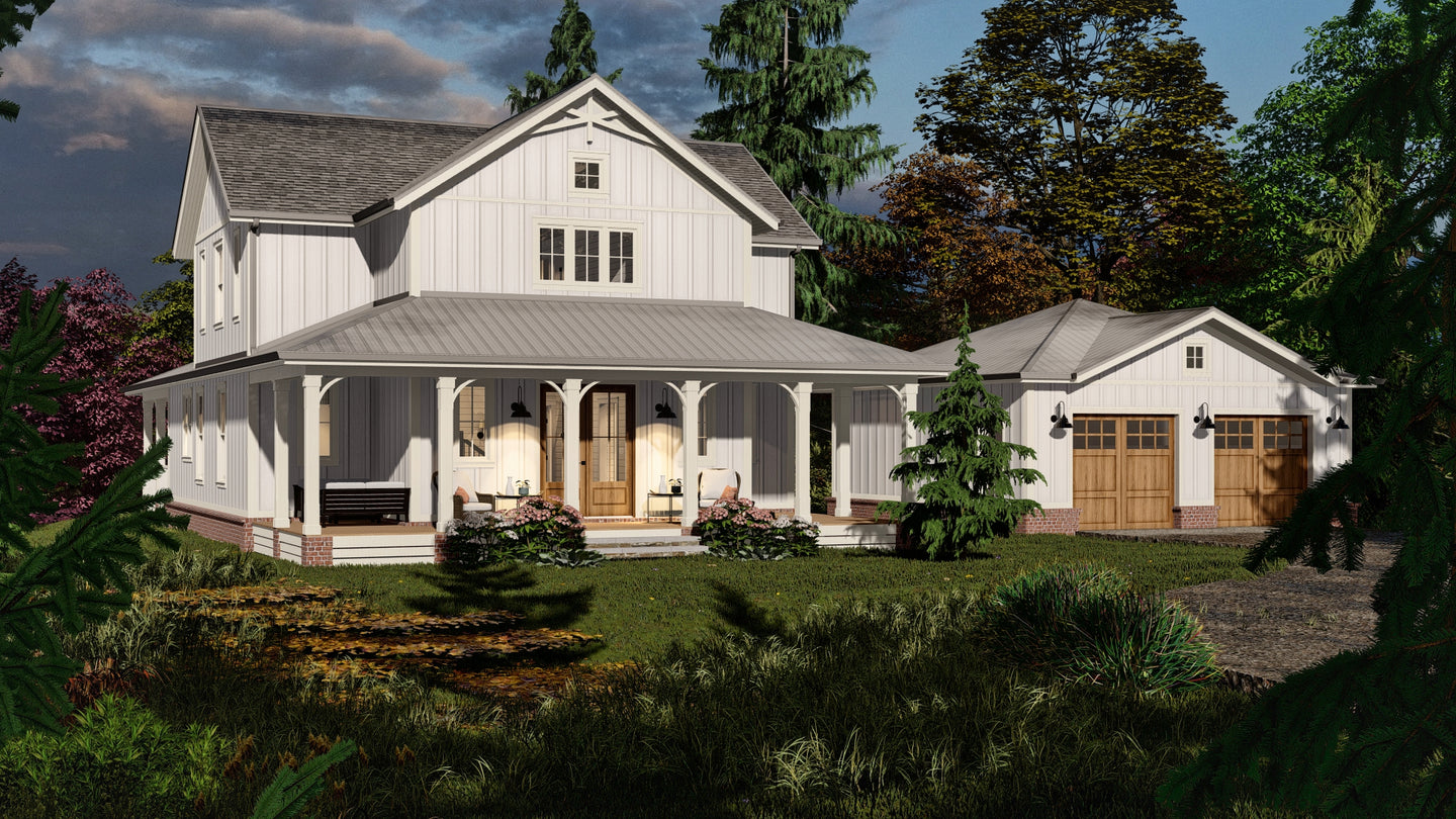 Cross Gable - House Plan – Boutique Home Plans