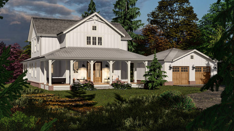 Cross Gable - House Plan