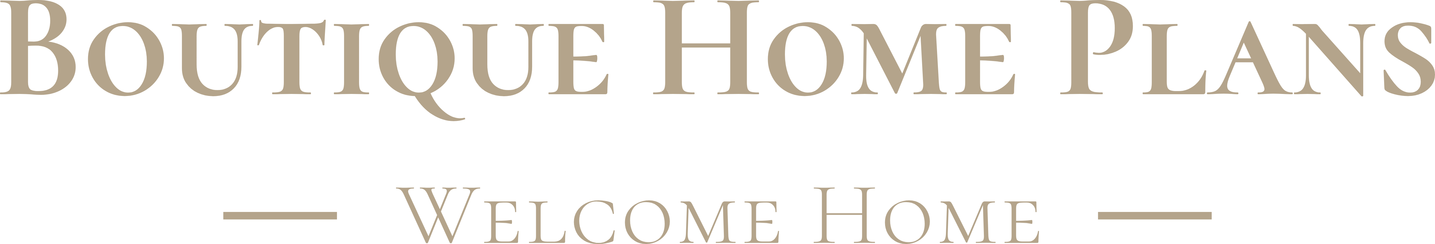 Boutique Home Plans logo