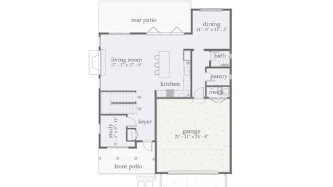 Ann Arbor - House Plan