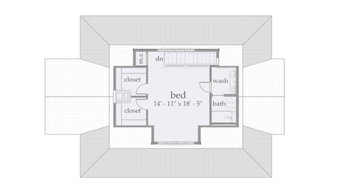 Berkshire Cottage - House Plan