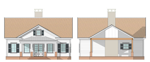 Shelburne Cottage - House Plan