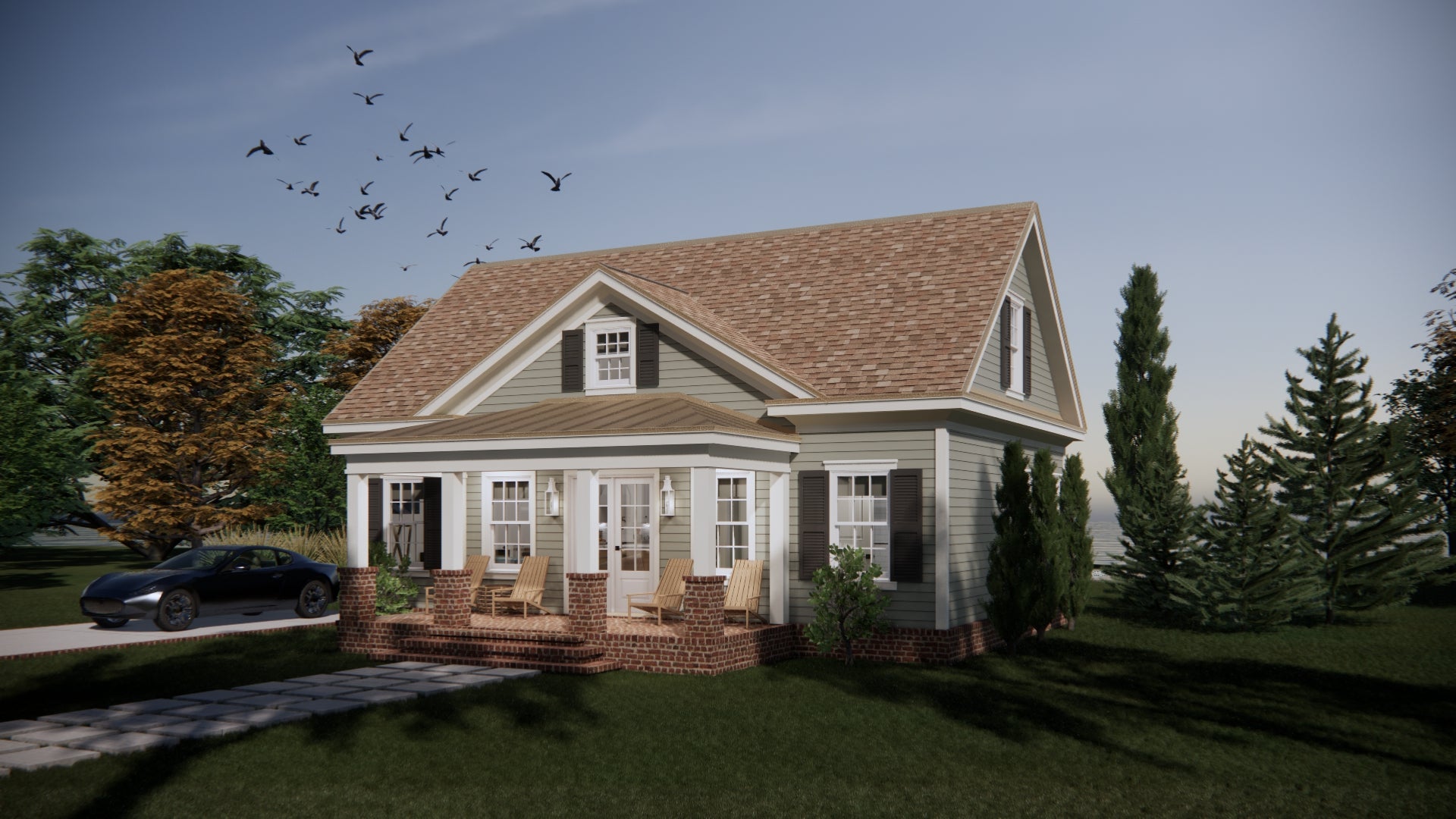 Shelburne Cottage - House Plan