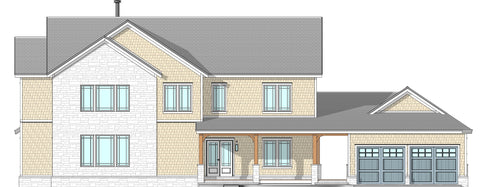 5 Bed Traditional House Plan