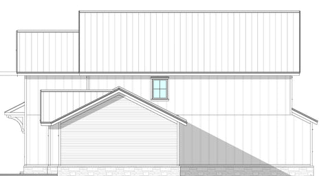 4 Bed Modern Farmhouse Plan