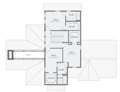 4 Bed Modern Farmhouse Plan