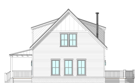 4 Bed Cottage House Plan