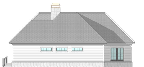 5 Bed Ranch House Plan