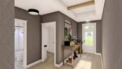 5 Bed Ranch House Plan