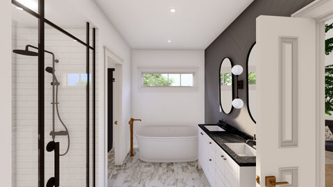 5 Bed Ranch House Plan