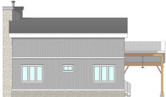 3 Bed Mountain House Plan