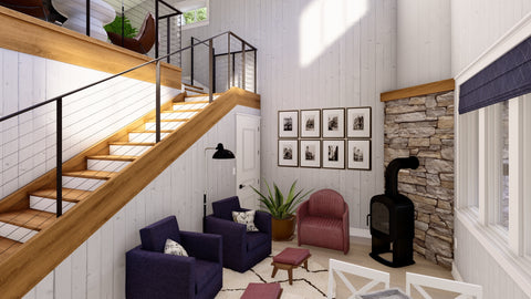 3 Bed Mountain House Plan