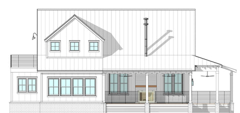 3 Bed Farm House Plan