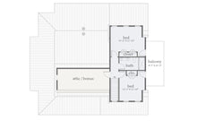 3 Bed Farm House Plan
