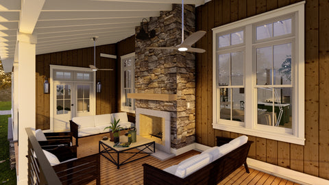 3 Bed Farm House Plan