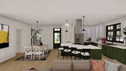 3 Bed Farm House Plan