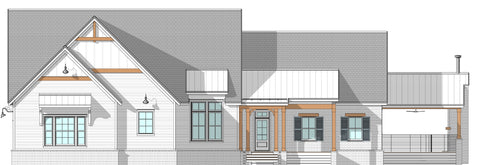 4 Bed Farm House Plan