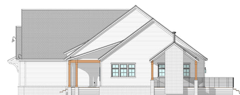 4 Bed Farm House Plan