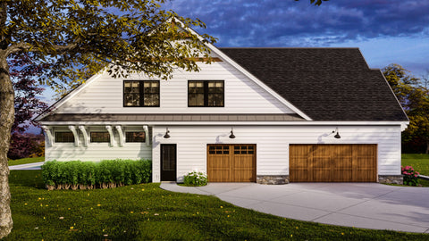 4 Bed Farm House Plan