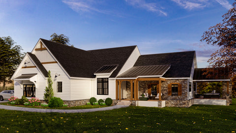 4 Bed Farm House Plan