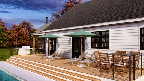 4 Bed Farm House Plan