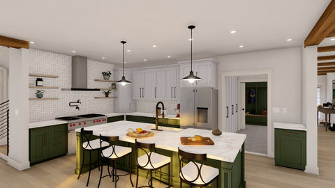 4 Bed Traditional House Plan