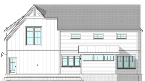 5 Bed Farmhouse Plan