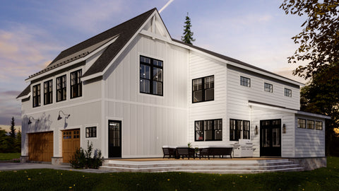 5 Bed Farmhouse Plan
