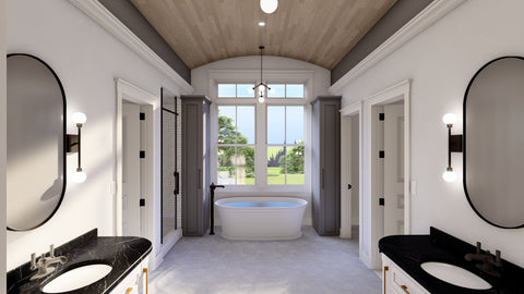 5 Bed Farmhouse Plan