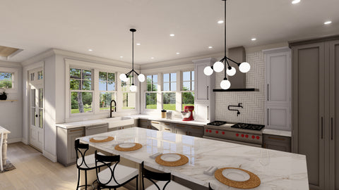 5 Bed Farmhouse Plan