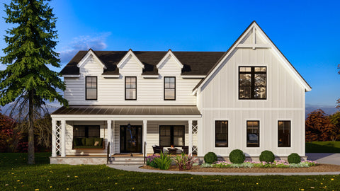 5 Bed Farmhouse Plan