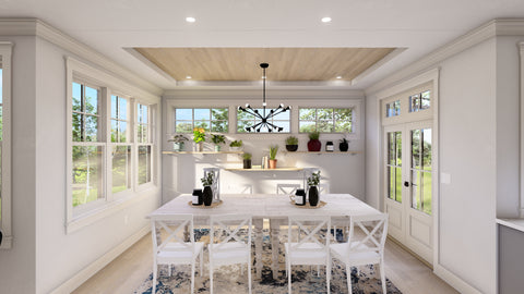 5 Bed Farmhouse Plan