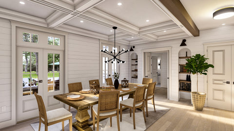 4 Bed Farmhouse Plan